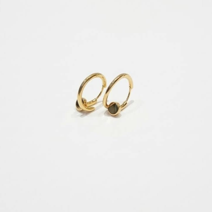 Cartier Clou round gold-plated earrings in Gold, 1.9 cm, water-resistant – 7ola accessories