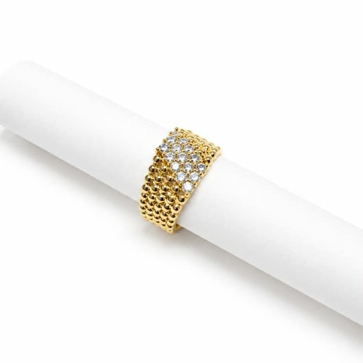Van Cleef Perlee 5 rows Ring