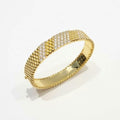 Van Cleef Perlee 5 rows Bangle