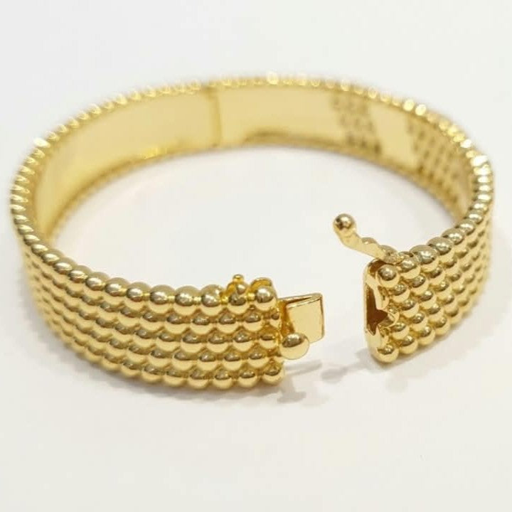 Van Cleef Perlee 5 rows Bangle