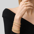 Van Cleef Perlee Single row Bangle